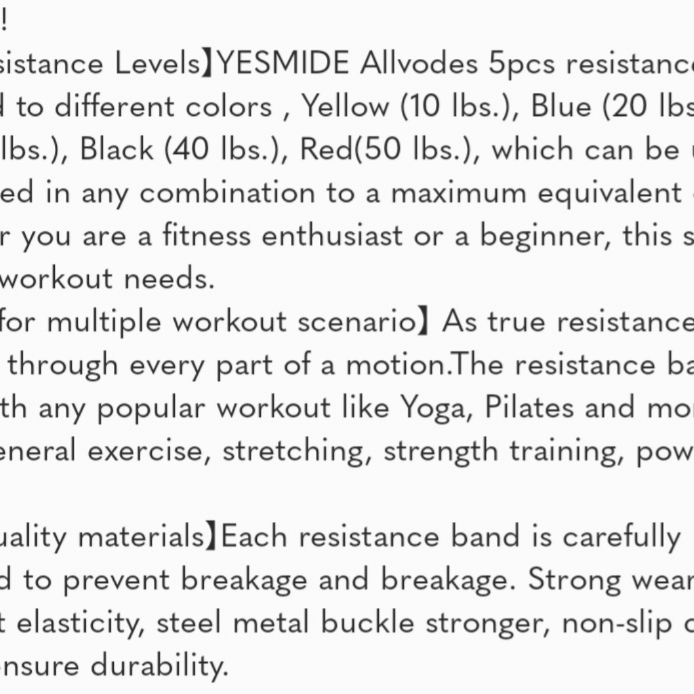 COPY - Recredo Exercise Bands - Picture 11 of 11
